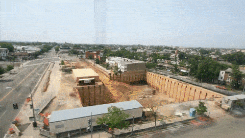 Urban Development Time-Lapse GIF